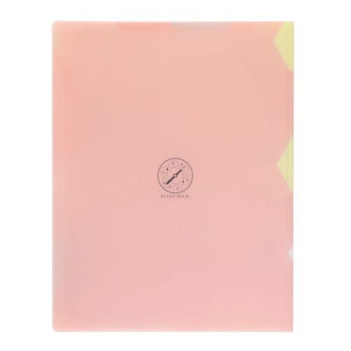 STUDY HOLIC ポケットファイル A4クリアブックファイル 微生物学 おもしろ雑貨 グッズ