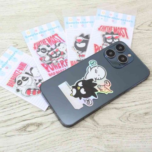 バッドばつ丸 ダイカットステッカー ホログラムステッカー 02 サンリオ キャラクター グッズ メール便可