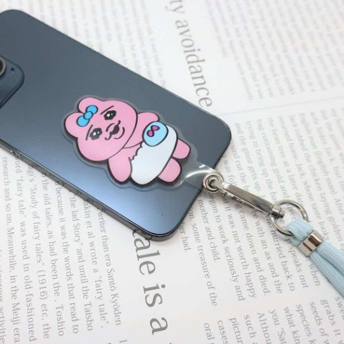 おぱんちゅうさぎ スマホアクセ スマートフォンストラップ ポシェット キャラクター グッズ メール便可