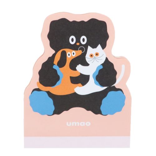 umao メモ帳 ダイカットメモ FRIENDS グッズ メール便可