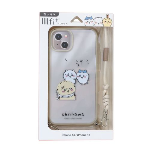 ちいかわ アイフォンケース IIIIfit Loop iPhone 14/13 対応 ケース ラッコ キャラクター グッズ メール便可
