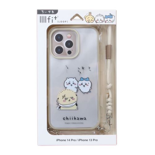 ちいかわ アイフォンケース IIIIfit Loop iPhone 14 Pro/13 Pro 対応 ケース ラッコ キャラクター グッズ メール便可