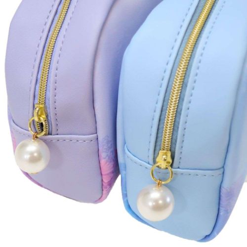 リトルマーメイド コスメポーチ ラウンドポーチ アリエル BL ディズニープリンセス キャラクター グッズ