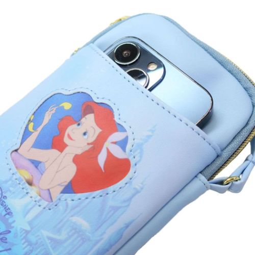 リトルマーメイド スマホポーチ スマホショルダーポーチ アリエル BL ディズニープリンセス キャラクター グッズ