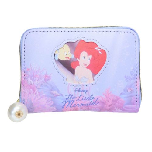 リトルマーメイド コインパース コインケース アリエル PU ディズニープリンセス キャラクター グッズ メール便可
