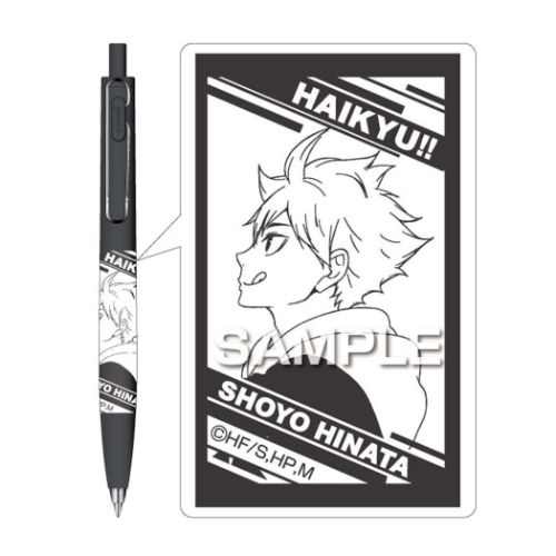 ハイキュー！！ ボールペン ユニボールワンF 0.38 日向翔陽 少年ジャンプ アニメキャラクター グッズ メール便可