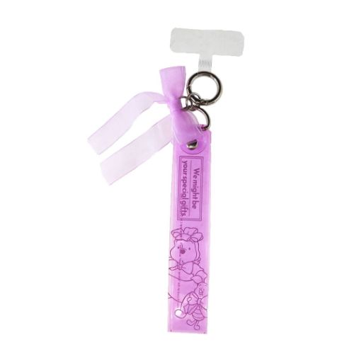 くまのプーさん スマホアクセ マルチリングプラス クリアハンドストラップセット ディズニー キャラクター グッズ