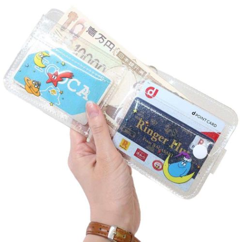 バーバパパ 定期入れ マルチパスケース クリア BARBAPAPA キャラクター グッズ メール便可