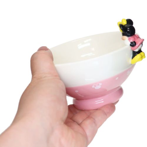 ミニーマウス お茶碗 フィギュア付き茶碗 ディズニー キャラクター グッズ
