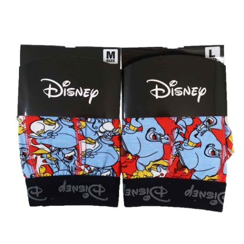 アラジン 男性用下着 ボクサーブリーフ ジーニー いっぱい ディズニー キャラクター グッズ メール便可