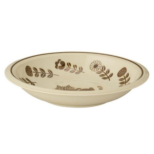 ねこグッズ 深皿 カレー＆パスタ皿 ブラウン 猫雑貨 グッズ