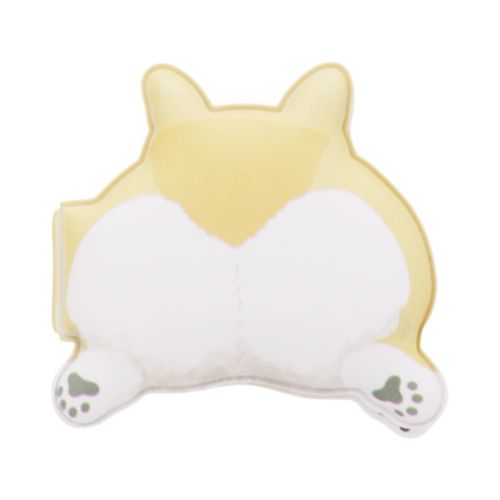 アニマルグッズ 付箋 ぷにけつふせん 30枚 ケース入り コギけつ 犬雑貨 グッズ メール便可