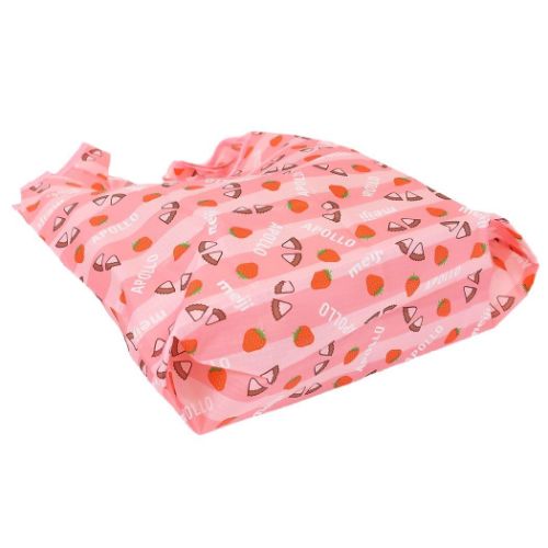 おやつキャラクター エコバッグ 折りたたみショッピングバッグ アポロ ホワイト デイパック グッズ メール便可