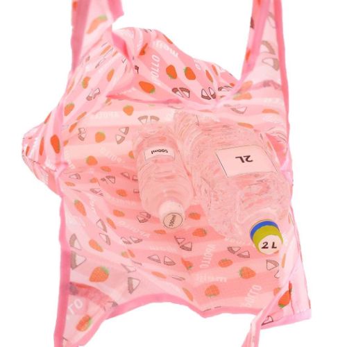 おやつキャラクター エコバッグ 折りたたみショッピングバッグ アポロ ホワイト デイパック グッズ メール便可