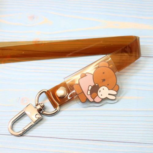 ミッフィー スマホアクセ マルチリングプラスクリアストラップセット ボリス ディックブルーナ キャラクター グッズ メール便可