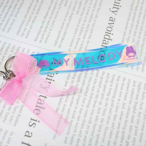 マイメロディ スマホアクセ マルチリングプラスクリアハンドストラップセット サンリオ キャラクター グッズ メール便可