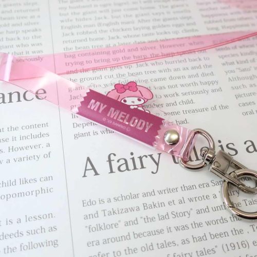 マイメロディ スマホアクセ マルチリングプラスクリアストラップセット サンリオ キャラクター グッズ メール便可