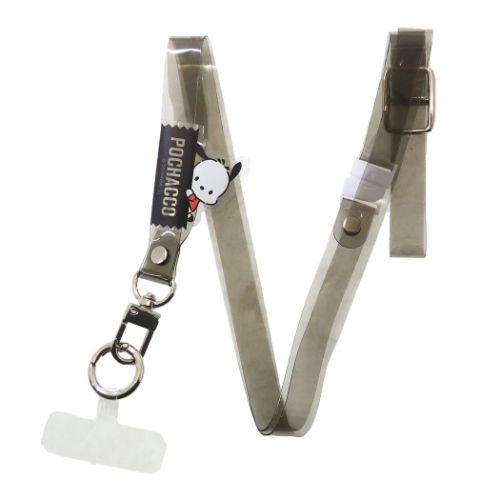 ポチャッコ スマホアクセ マルチリングプラスクリアストラップセット サンリオ キャラクター グッズ メール便可