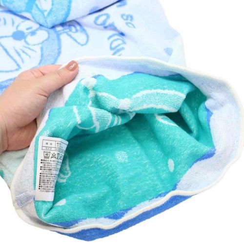 アイムドラえもん 大人用枕カバー のびのびタオルまくらカバー にこにこドラえもん サンリオ アニメキャラクター グッズ