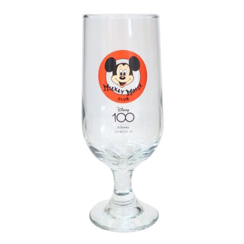 ミッキーマウス ガラスコップ ソーダグラス レトロポップ ディズニー キャラクター グッズ