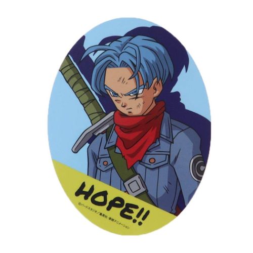 ドラゴンボール超 ダイカットシール キャラクターステッカー 未来のトランクス アニメキャラクター グッズ メール便可