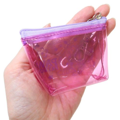 パウパトロール ミニポーチ 船型ミニクリアポーチ ピンク アニメキャラクター グッズ