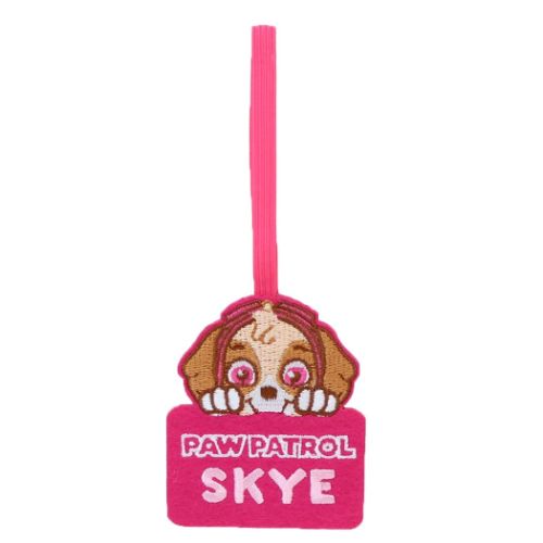 パウパトロール ネームタグ めくれるネームホルダー スカイ アニメキャラクター グッズ メール便可