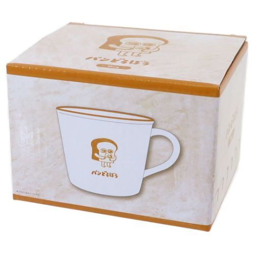 パンどろぼう マグカップ カラーラインマグカップ シンプル 絵本キャラクター グッズ