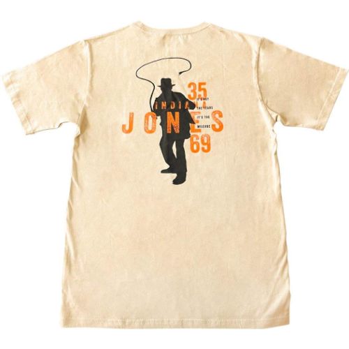 インディ ジョーンズ Tシャツ バックプリント Ｔシャツ L 映画 グッズ メール便可