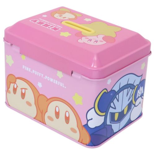 星のカービィ 貯金箱 カギ付き缶バンク ひょっこり キャラクター グッズ