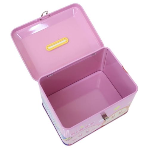 星のカービィ 貯金箱 カギ付き缶バンク ひょっこり キャラクター グッズ