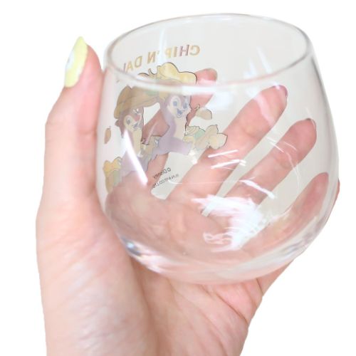 チップ＆デール ガラスコップ ゆらゆらグラス どんぐり ディズニー キャラクター グッズ
