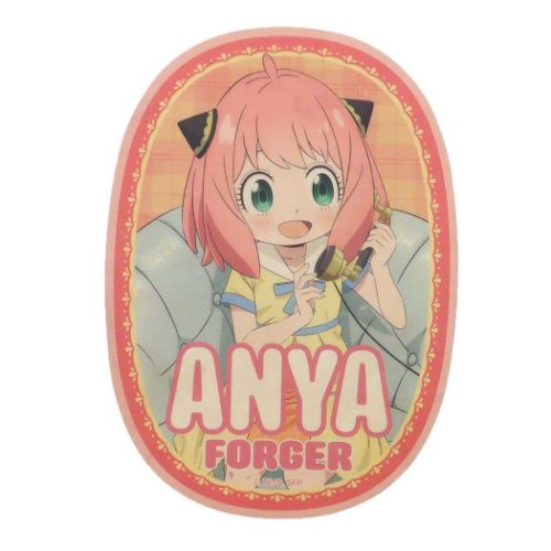 スパイファミリー SPY FAMILY ダイカットシール トラベルステッカー アーニャ フォージャー 少年ジャンプ メール便可