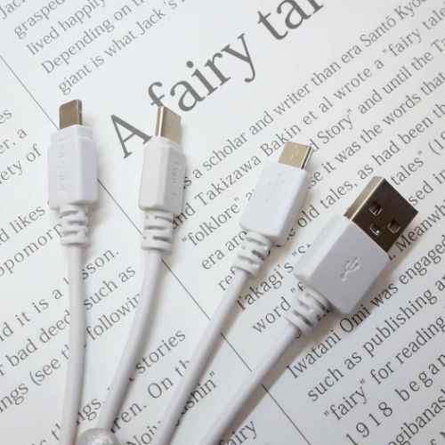 ラッピー 充電ケーブル マルチ充電ケーブル カラフル キャラクター グッズ メール便可