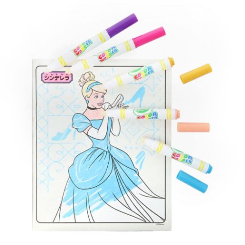 ディズニープリンセス 知育玩具 NEWうきうきぬりえ カラーワンダー ディズニー キャラクター グッズ