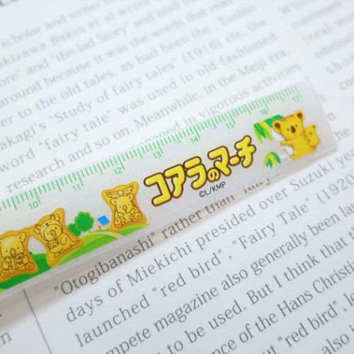 コアラのマーチ 定規 おやつ17cmスリム定規 お菓子パッケージ おもしろ雑貨 グッズ メール便可