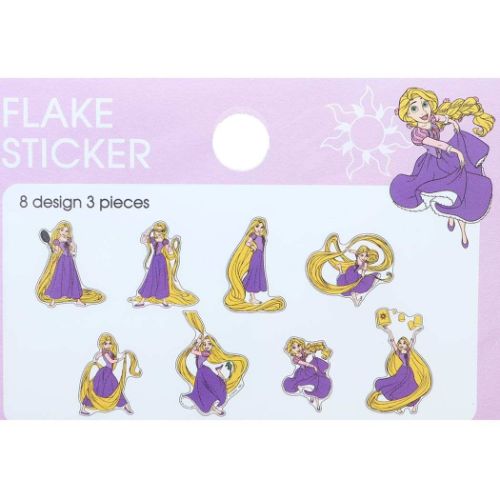 塔の上のラプンツェル フレークシール フレークステッカー ラプンツェル ディズニープリンセス キャラクター グッズ メール便可