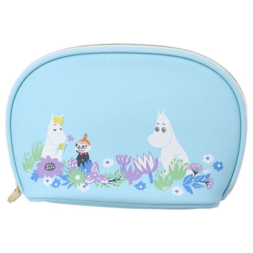 ムーミン ペンケース ペンポーチM ブルー 北欧 キャラクター グッズ