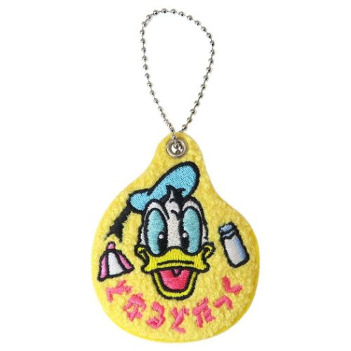ドナルドダック キーチェーン ワッペンホルダー ディズニー キャラクター グッズ メール便可