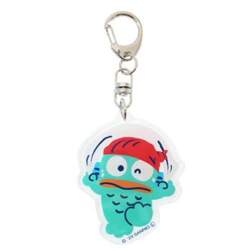 ハンギョドン キーリング ダイカットアクリルキーホルダー HG サンリオ キャラクター グッズ メール便可