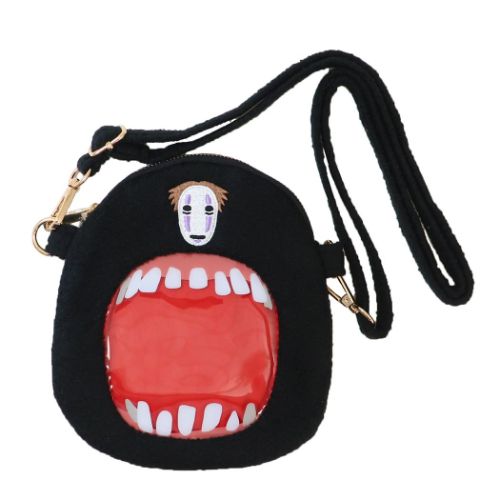 千と千尋の神隠し ショルダーバッグ おでかけポシェット カオナシ スタジオジブリ キャラクター グッズ メール便可