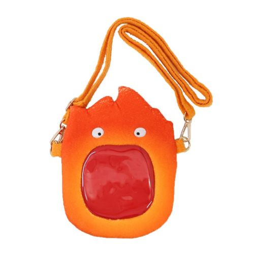 ハウルの動く城 ショルダーバッグ おでかけポシェット カルシファー スタジオジブリ キャラクター グッズ メール便可