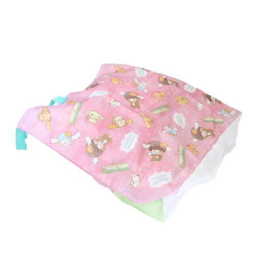 映画ミステリと言う勿れxシナモロール エコバッグ 折りたたみエコバッグ ピンク キャラクター グッズ