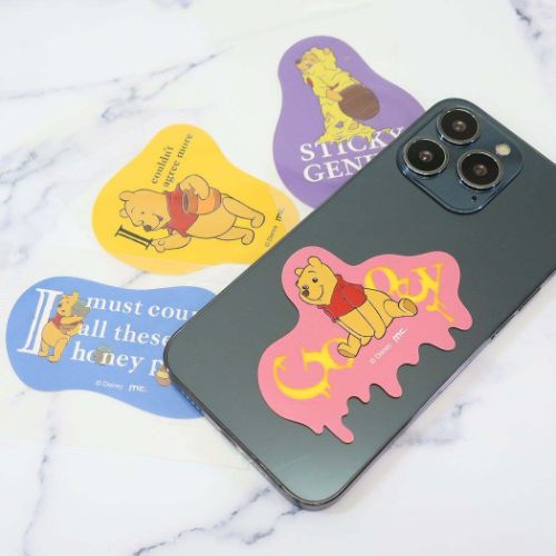 くまのプーさん ビッグシール ダイカットステッカー ファニーフェイス BL ディズニー キャラクター グッズ メール便可