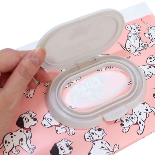 101匹わんちゃん ミニポーチ フタ付きキャリーポーチ にっこりパワー ディズニー キャラクター グッズ メール便可