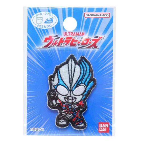 ウルトラヒーローズ ワッペン ウルトラマンブレーザー 特撮ヒーロー キャラクター グッズ メール便可