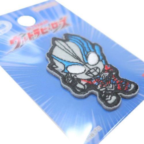 ウルトラヒーローズ ワッペン ウルトラマンブレーザー 特撮ヒーロー キャラクター グッズ メール便可