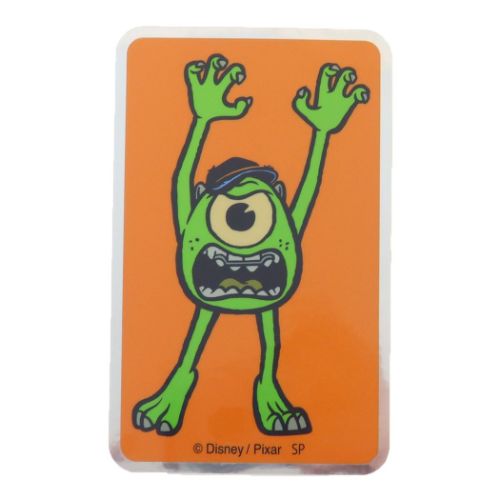 トイストーリー ステッカー キャラクター マイク キャップ ディズニー キャラクター グッズ メール便可