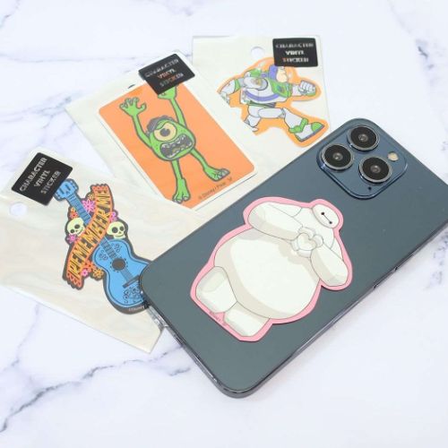 トイストーリー ステッカー キャラクター マイク キャップ ディズニー キャラクター グッズ メール便可