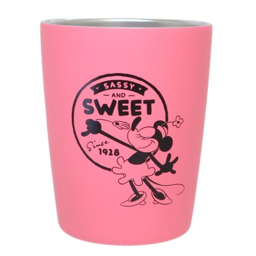 ミニーマウス 保温保冷コップ 山中塗ステンレス2wayタンブラー D100 280ml ディズニー キャラクター グッズ